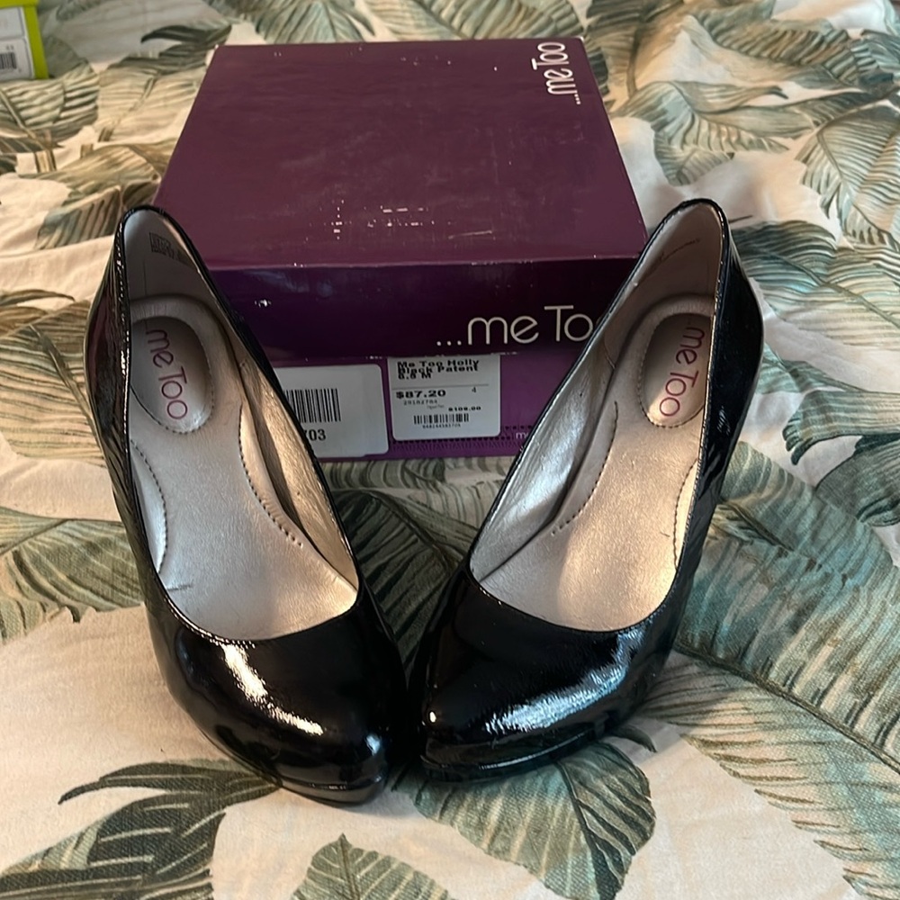 Me Too Black Holly 2 Patent Leather heels